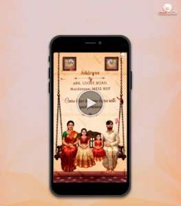 House warming invitation video for Griha Pravesh ceremony