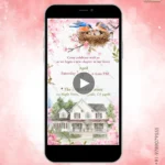 W1467 Modern Housewarming Invitation