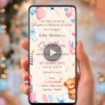 Beautiful Baby Shower Invitation